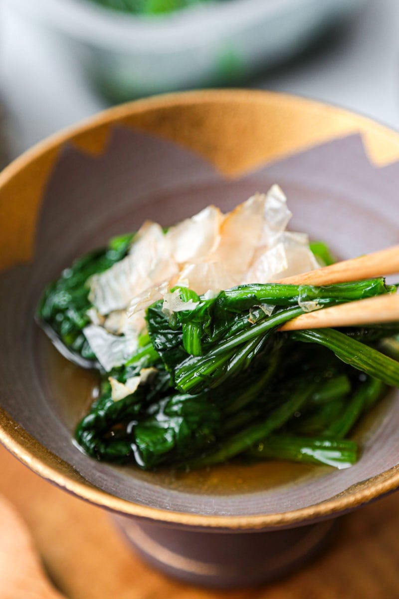 Ohitashi - Japanese Spinach Salad
