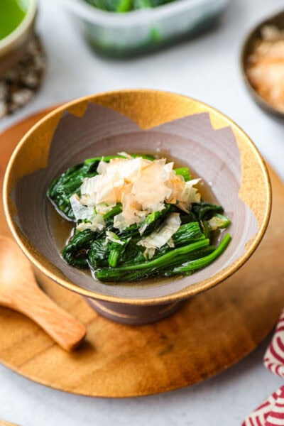Ohitashi - Japanese Spinach Salad