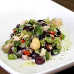 tuna beans vegetable salad