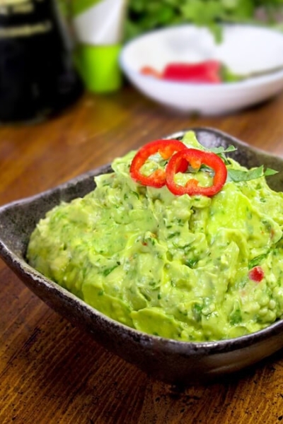 wasabi avocado guacamole morimoto