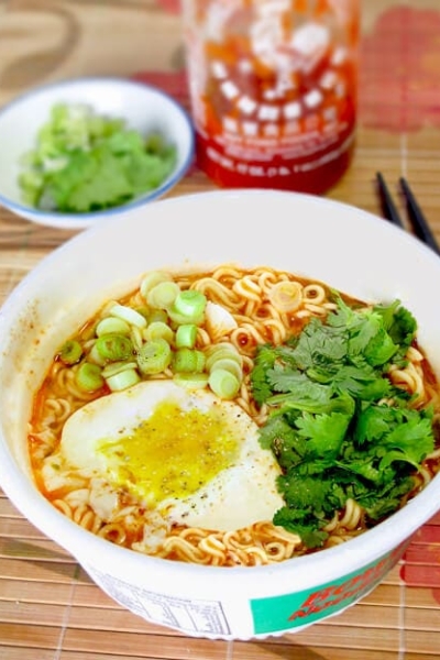 top ramen noodle soup