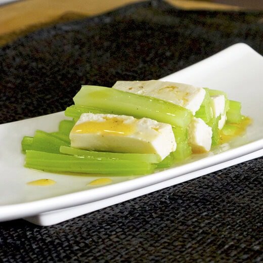  tofu and celery salad