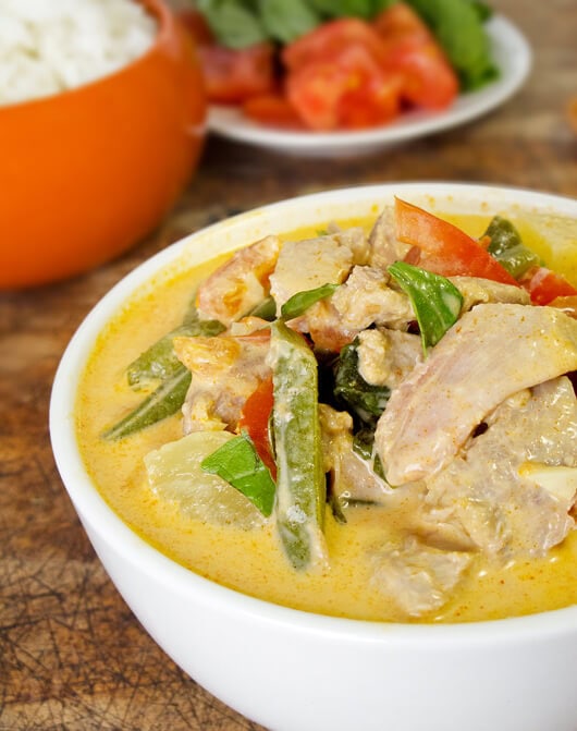 Thai red curry