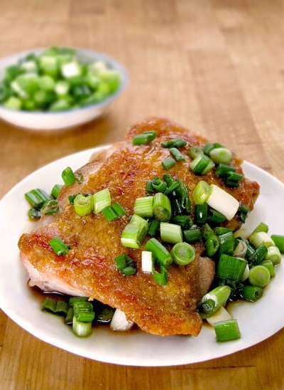 Japanese chicken with ponzu