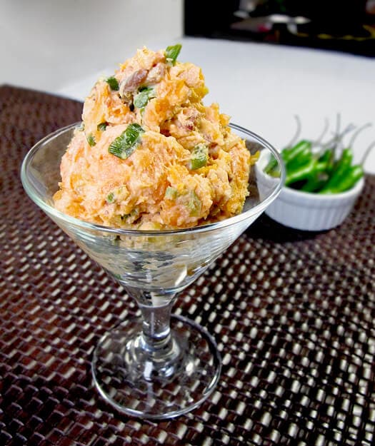 Spicy sweet potato salad