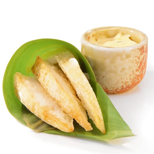 deep fried bamboo shoots