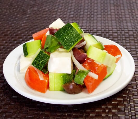 Zucchini Caprese Salad Recipe