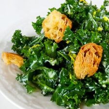 Kale Caesar salad | Pickled Plum