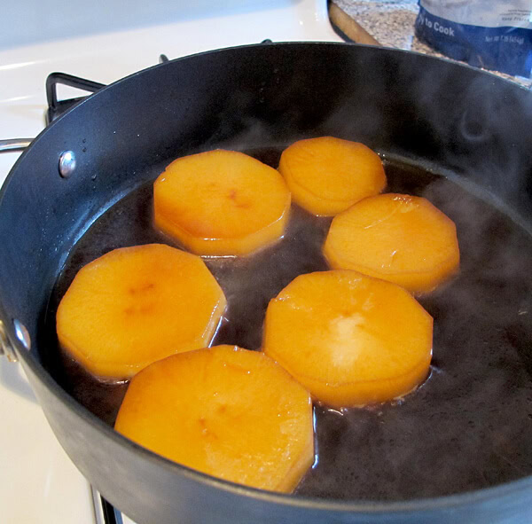 daikon soy simmering