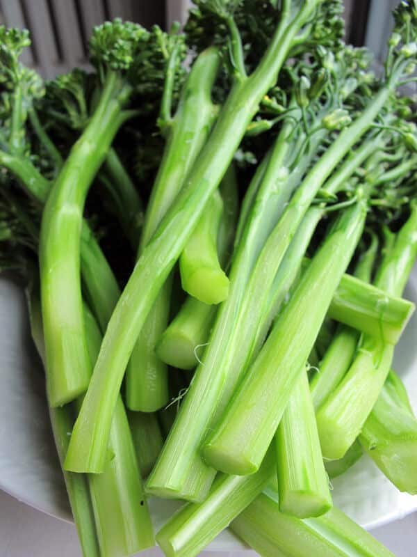 broccolini peeled