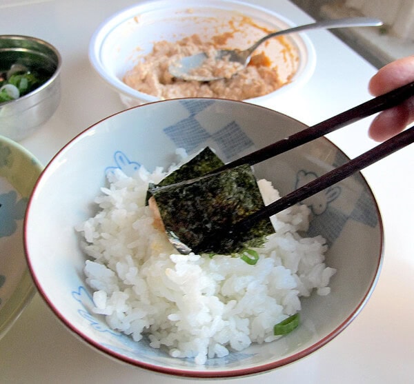 chopsticks spicy tuna salad