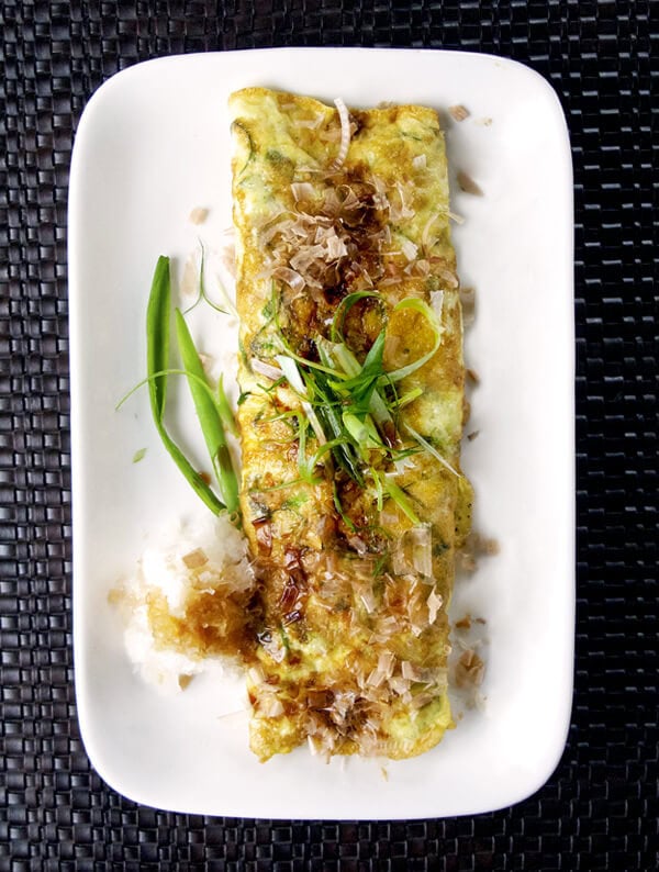 Dashimaki Tamago - Japanese Dashi Rolled Omelet | Pickled Plum