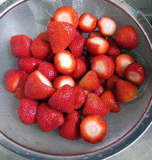 fresh strawberries