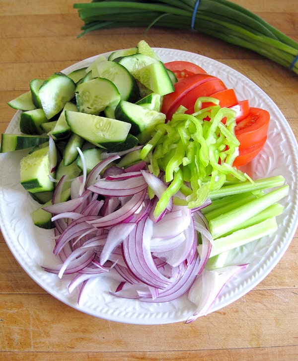 vegetable plate