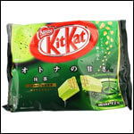 Japanese Kit Kat - Matcha Green Tea. 