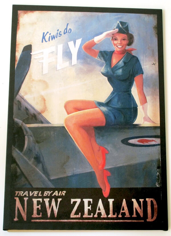 kiwiana poster