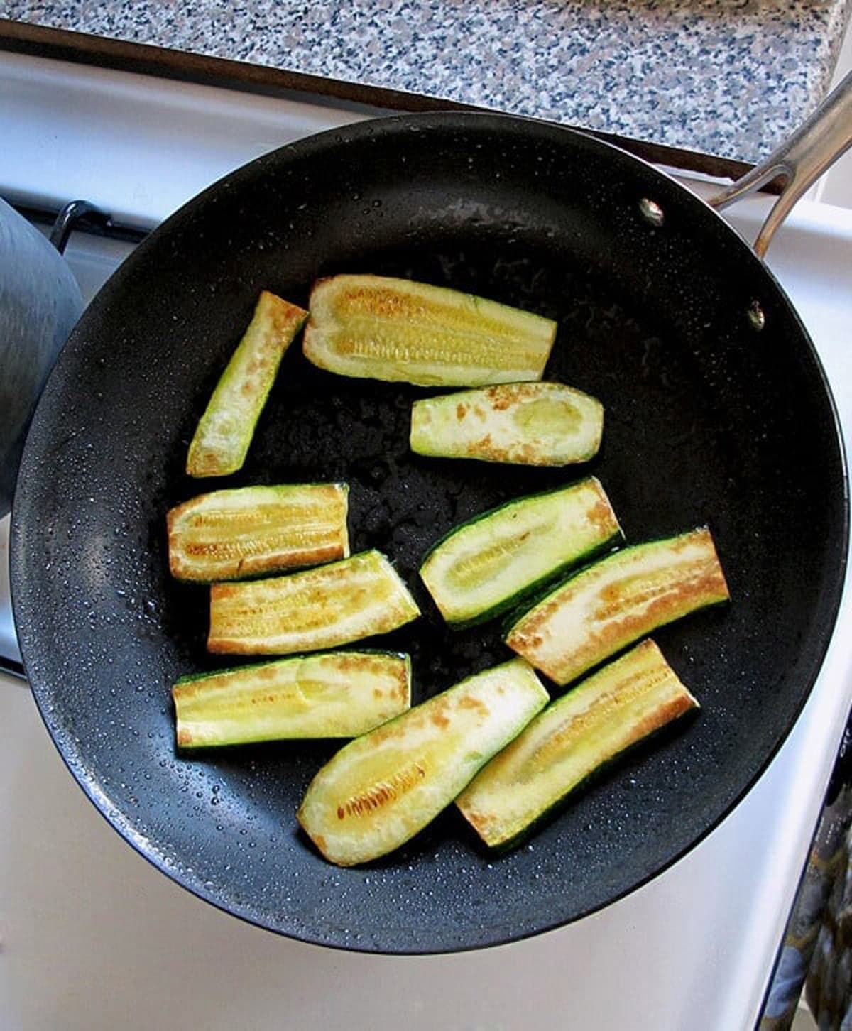 pan fried zucchini