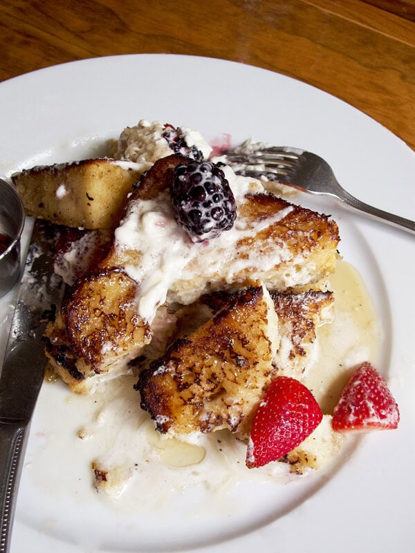 Spiced chai french toast kiwiana brooklyn