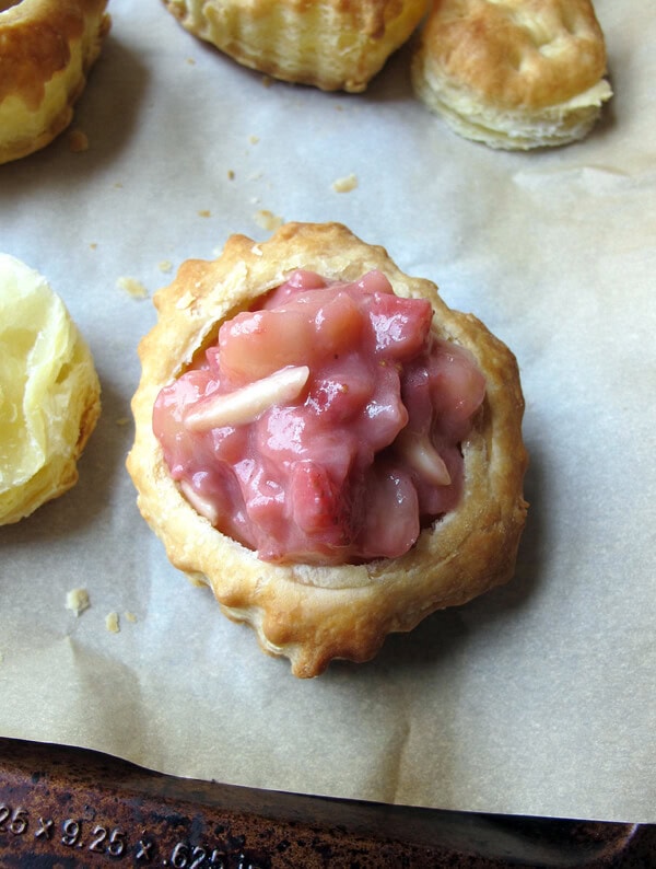 pastry with fruit