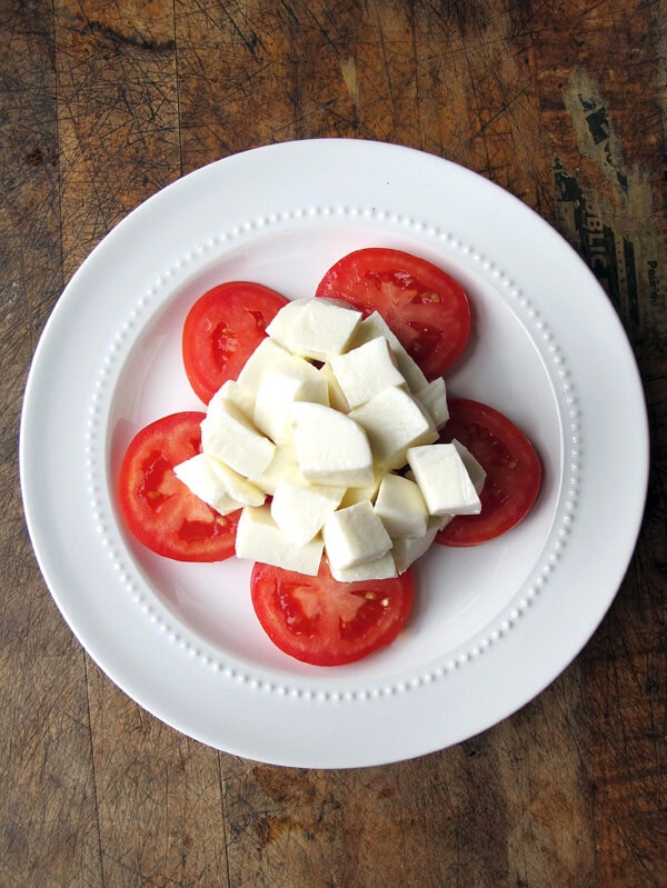 tomato mozzarella