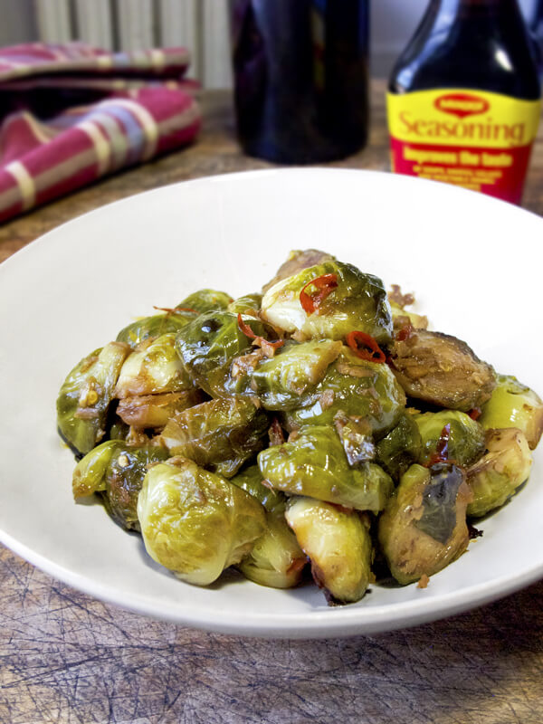 Brussel sprouts with Maggi seasoning