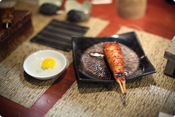 tsukune at yakitori Totto