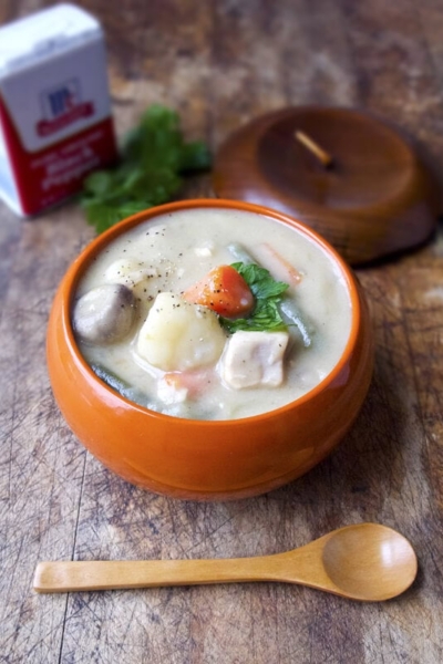 Japanese creamy chicken stew