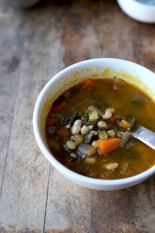 White bean soup