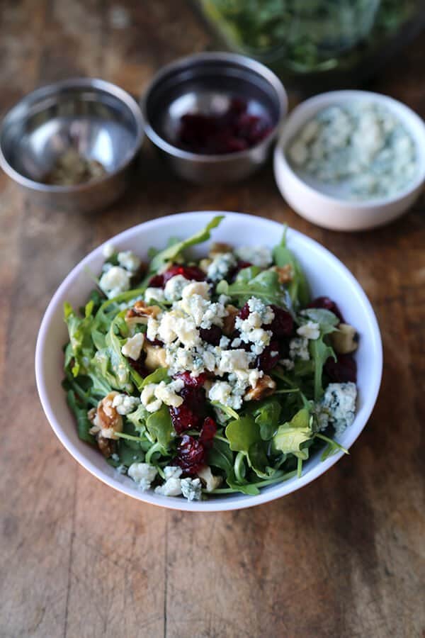 cranberry blue cheese salad