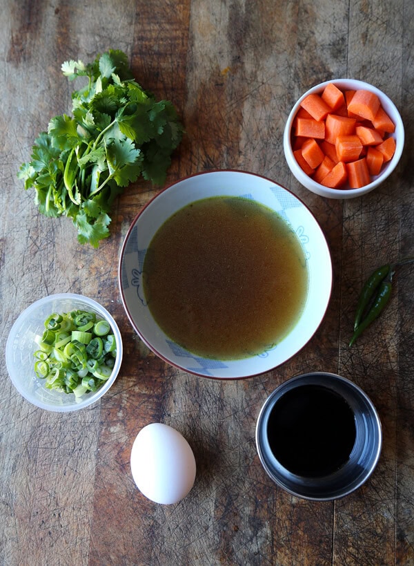 spicy soup ingredients