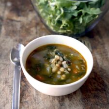 White Bean Soup with Swiss Chard