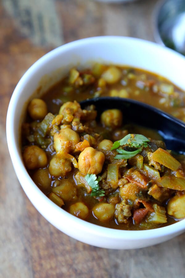 Ground beef curry (kheema)