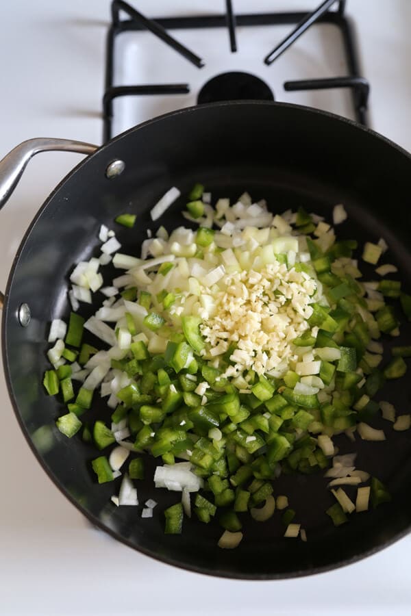 onions bell peppers