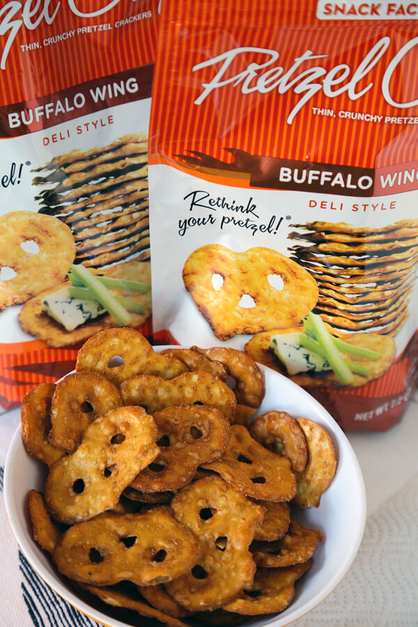 Snack Factory Pretzel Crisps - Buffalo Wing Flavor 