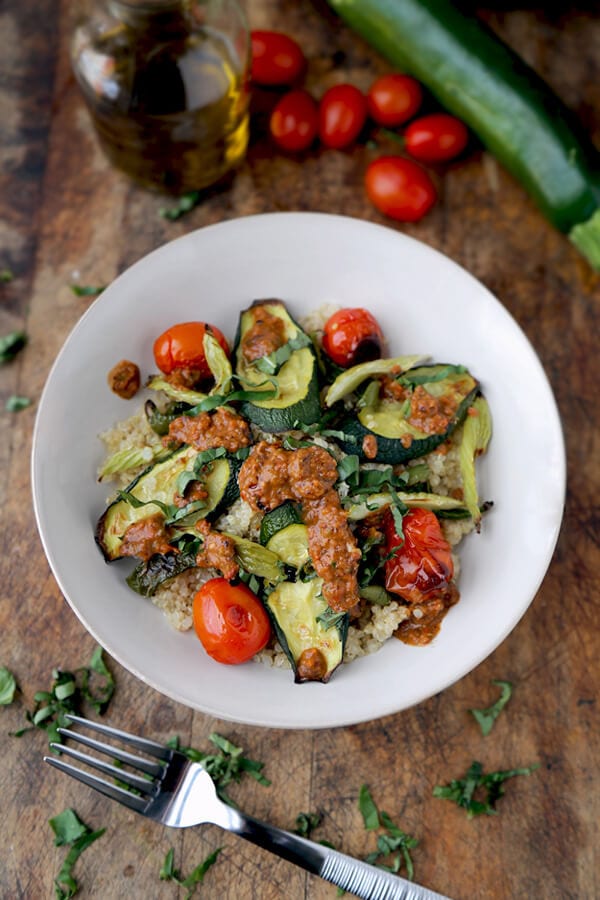 Zesty quinoa salad