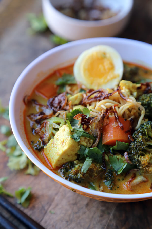 Vegetable Curry Noodles
