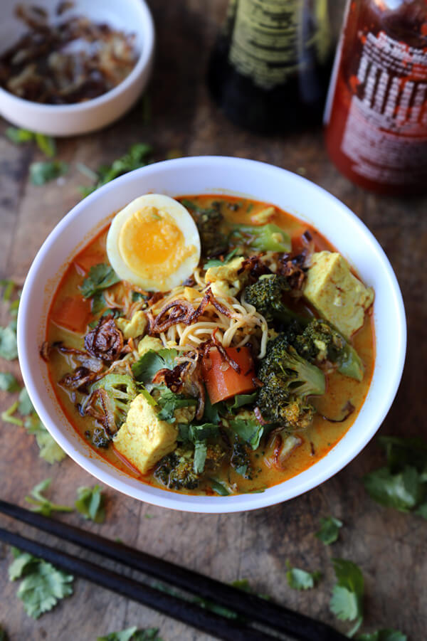 Vegetable Curry Noodles