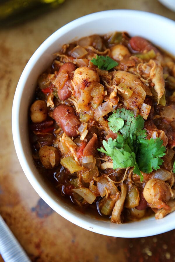 Chicken chili recipe