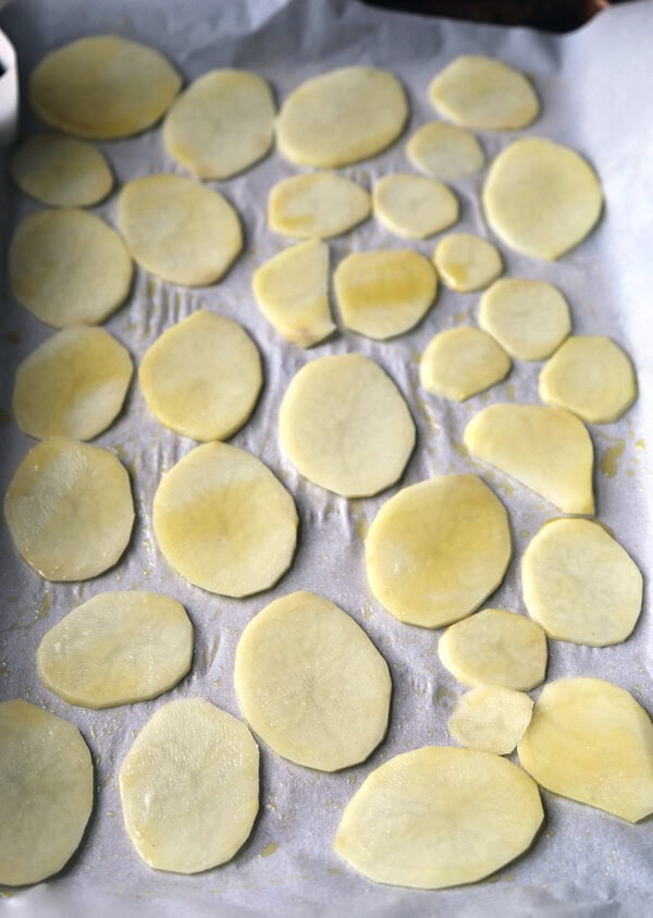 Baked Potato Chips With Paprika And Salt Pickled Plum Easy Asian Recipes