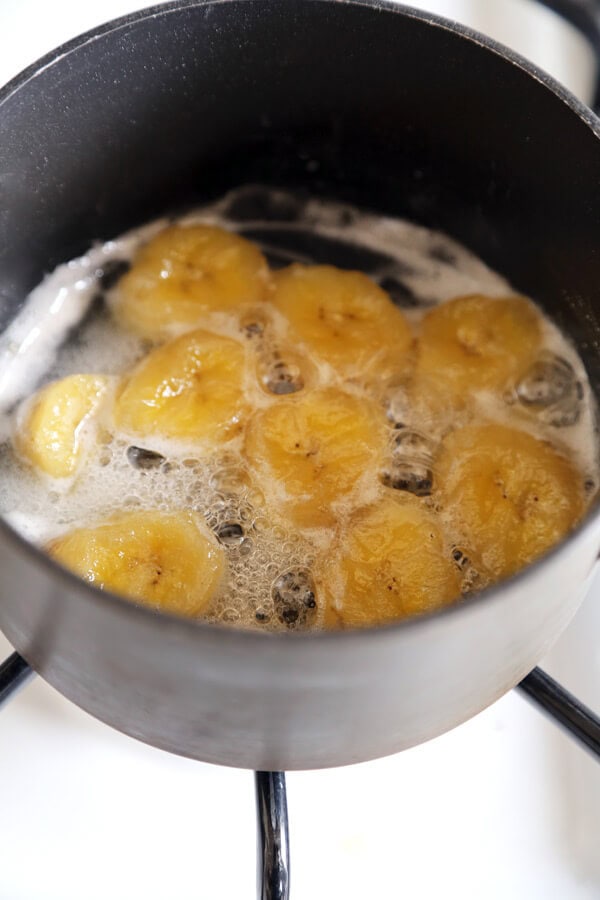 bananas in syrup