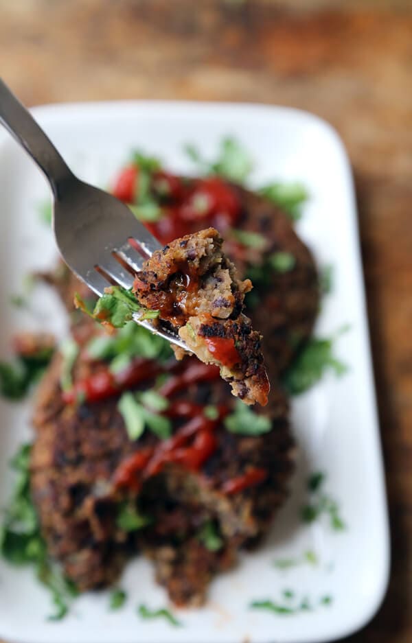 Black bean burger patties recipe