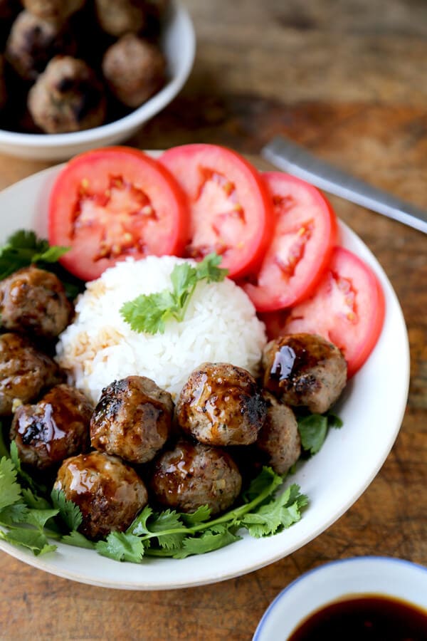 Beef Meatballs (Vietnamese) Pickled Plum Easy Asian