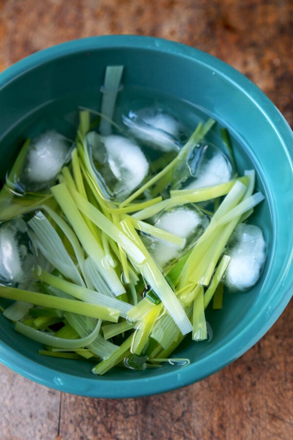 leeks-ice-bath