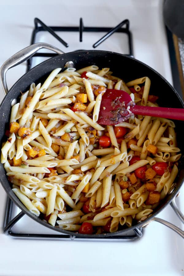 penne-cooking