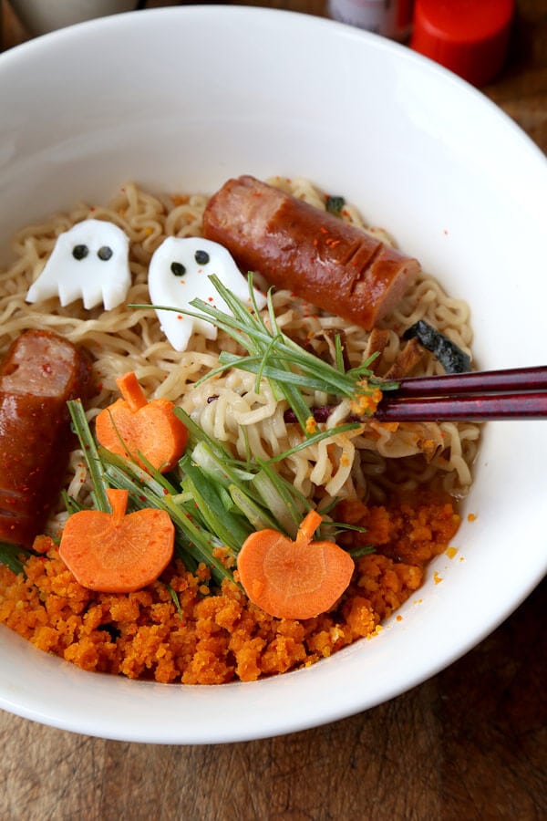 Halloween Top Ramen Recipe Pickled Plum Food And Drinks