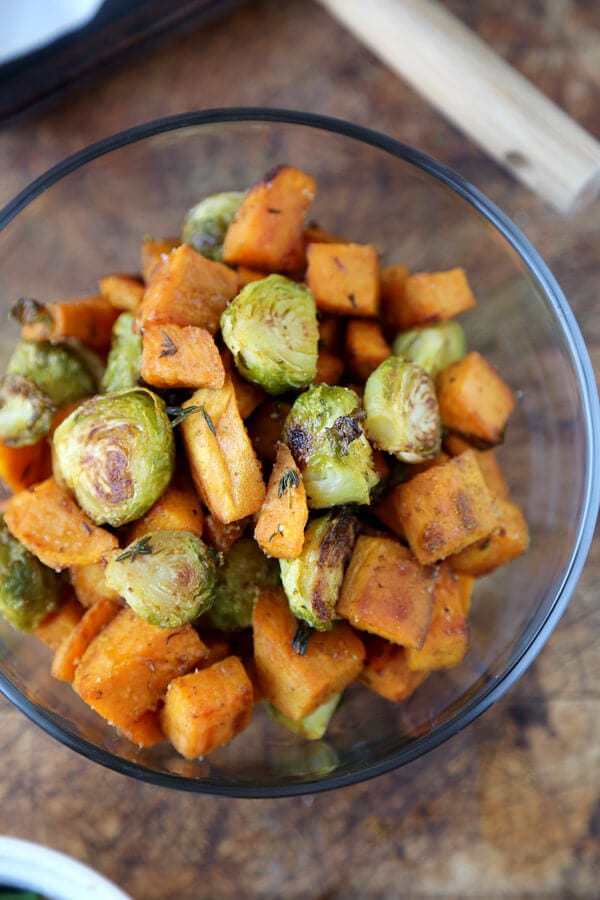 oven roasted sweet potatoes