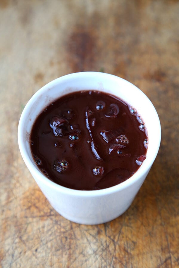 Red Wine Sauce | Pickled Plum