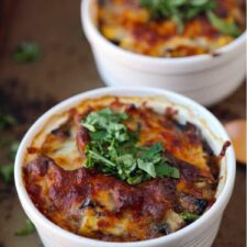 Eggplant and Kabocha Miso Gratin-image
