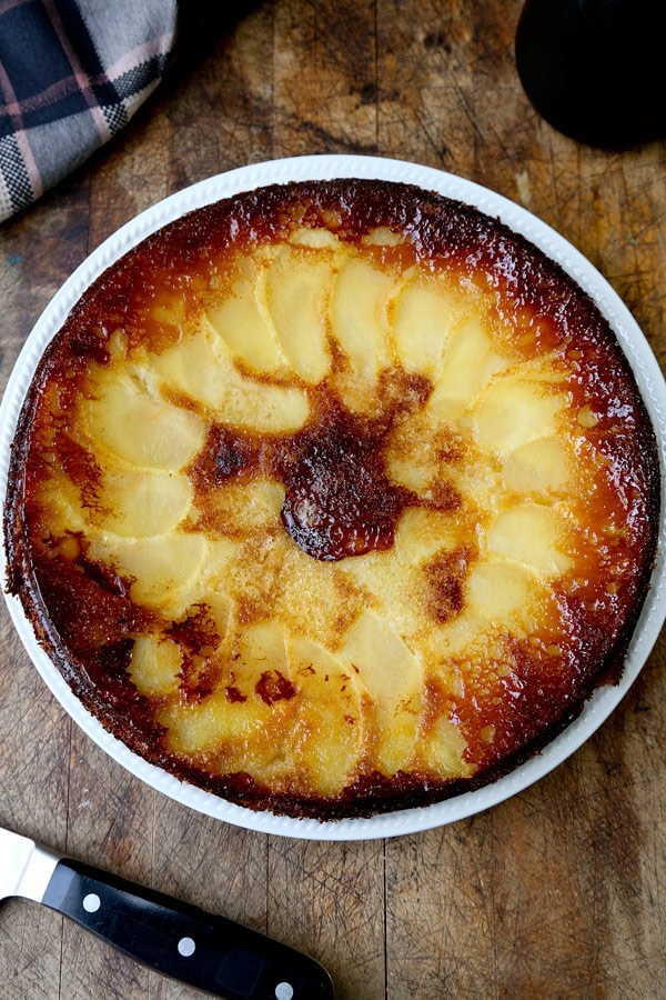 Apple-Honey Upside-Down Cake Recipe (With Video)