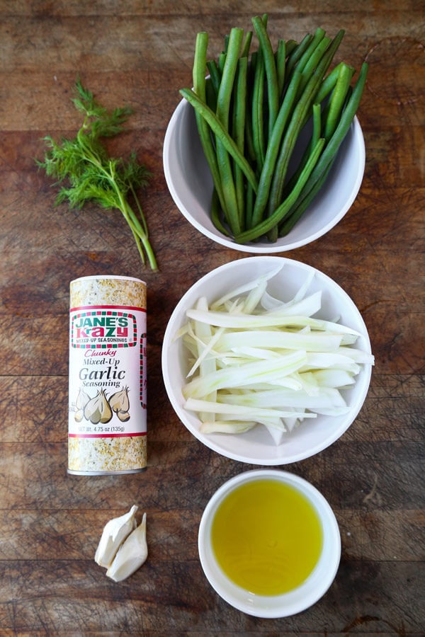 Sauteed Green Beans ingredients